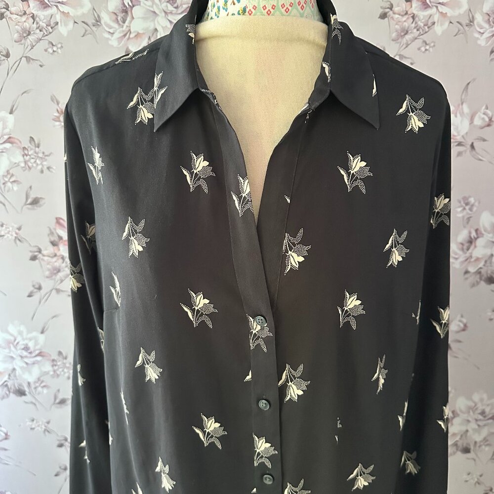 Ann Taylor Floral Blouse
